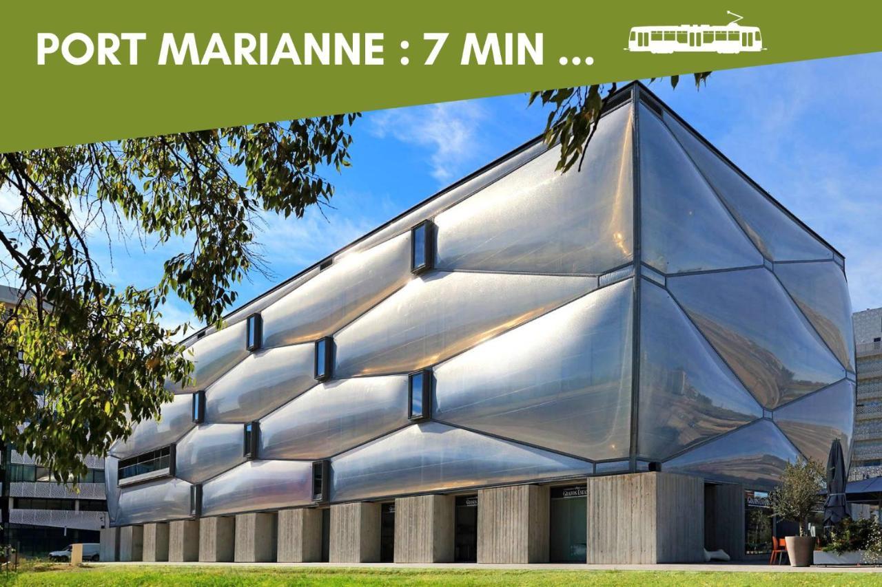 Nouveau - Jungle Montpeul - Clim - Wifi Fibre - Netflix - 5' Du Centre Et Gare - Parking - Loggia - 15' Des Plages Μονπελιέ Εξωτερικό φωτογραφία