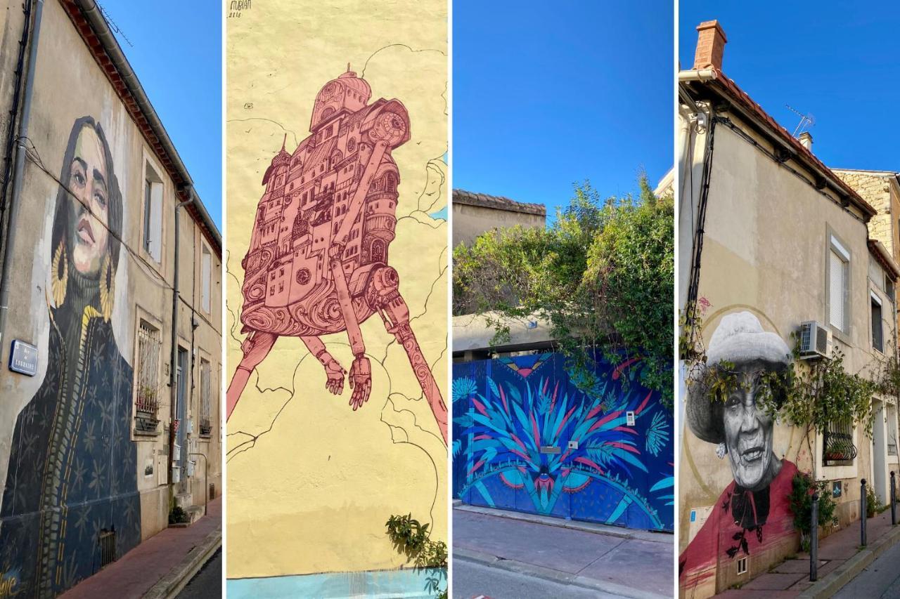 Nouveau - Jungle Montpeul - Clim - Wifi Fibre - Netflix - 5' Du Centre Et Gare - Parking - Loggia - 15' Des Plages Μονπελιέ Εξωτερικό φωτογραφία