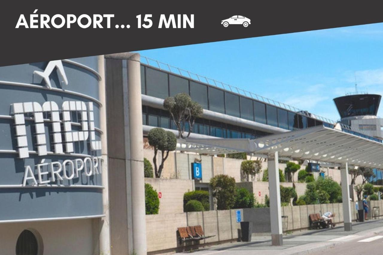 Nouveau - Jungle Montpeul - Clim - Wifi Fibre - Netflix - 5' Du Centre Et Gare - Parking - Loggia - 15' Des Plages Μονπελιέ Εξωτερικό φωτογραφία