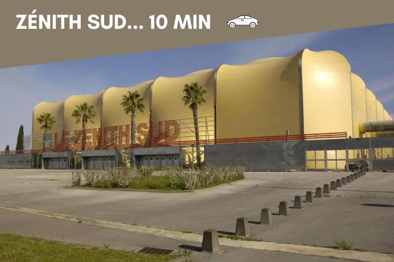Nouveau - Jungle Montpeul - Clim - Wifi Fibre - Netflix - 5' Du Centre Et Gare - Parking - Loggia - 15' Des Plages Μονπελιέ Εξωτερικό φωτογραφία
